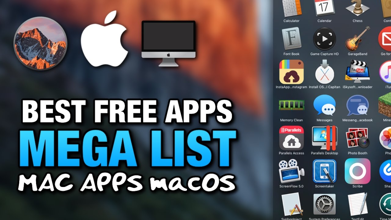 Top apps for mac free